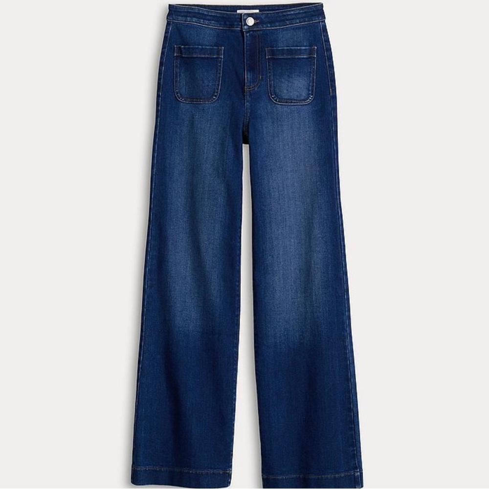 LC Lauren Conrad Dark Blue Flare Jeans